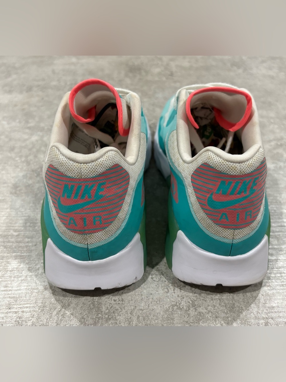 Nike Air Max 90 Ultra Breathe Retro-Lava Glow Sneakers - Picture 6 of 11